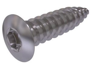 ISO 14587 Typ C und Typ F Senkkopf-Blechschrauben mit Innensechsrund und Linsenkopf